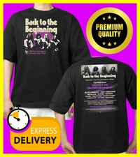 Camiseta preta BLACK SABBATH 'BACK TO THE BEGINNING 2025 tamanho 2 lados comprar usado  Enviando para Brazil