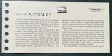 Lingote estampado de prata 925 J Pinches. 1,5 g. 100 melhores carros. 1960 Aston Martin comprar usado  Enviando para Brazil