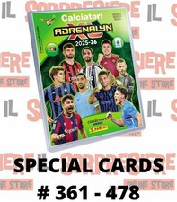 PANINI CALCIATORI ADRENALYN XL 2025-26 2026 SPECIAL CARDS A SCELTA # 361 - 478 comprar usado  Enviando para Brazil
