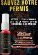[LIVRAISON EXPRESS] Spray Kleaner SmokingClubMarbella anti THC Version 2.0 (x1) comprar usado  Enviando para Brazil