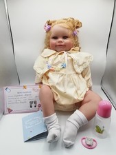 Reborn girl doll for sale  LOWESTOFT