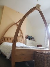 Abowed solid pine for sale  NEWCASTLE