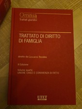 Trattato diritto famiglia usato  Roma