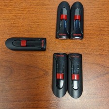SanDisk 16GB Cruzer Glide pacote com 5 pacotes USB 2.0 memória flash pen drive stick comprar usado  Enviando para Brazil