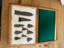Obsidian arrowhead collection for sale  LANCASTER