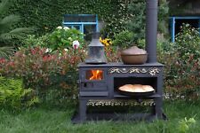 Estufa de horno extra grande, estufa de jardín con chimenea, pan o pizza horno segunda mano  Embacar hacia Mexico
