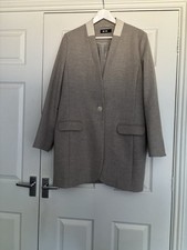 Beige longline jacket for sale  NOTTINGHAM