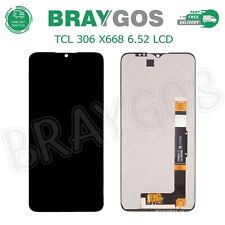 Para TCL 306 X668 6,52"" tela sensível ao toque LCD conjunto substituição preto comprar usado  Enviando para Brazil