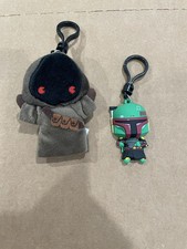 2 -Star Wars The Mandalorian Offworld Jawa Boba Fett Bolsa 3D Clipe Chaveiro Charme comprar usado  Enviando para Brazil
