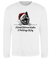 Norwegian elkhound christmas for sale  PONTYPRIDD