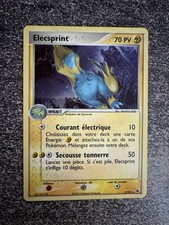 Elecsprint holo pokémon d'occasion  Saint-Pierre-d'Oléron
