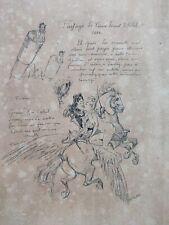 Rare lithographie originale d'occasion  Toulouse-