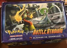 Pokemon EX Battle Stadium Twin Deck Kit - Blaziken Vs Gardevoir 2x 60 baralhos de cartas comprar usado  Enviando para Brazil