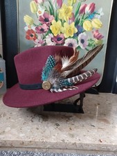 Feather hat pin for sale  SWADLINCOTE
