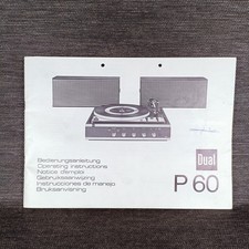 Dual p60 riginal gebraucht kaufen Dual p60 riginal gebraucht kaufen  Wehr