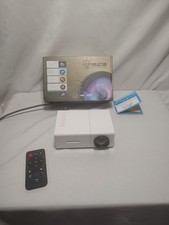 Mini projetor LED portátil 1080P projetor de home theater compatível com vários dispositivos comprar usado  Enviando para Brazil