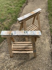 Ikea wooden trestles for sale  MAIDENHEAD