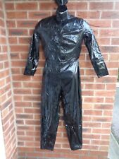 Black shiny pvc for sale  DAVENTRY