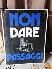 Cartello segnalazione fabbrica usato  Macomer