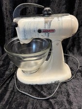 RARO Vintage KitchenAid Hobart 10 Velocidades 3B Suporte Mixer com 3 Qt Tigela de Vidro Funciona comprar usado  Enviando para Brazil