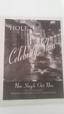 HOLE Celebrity Skin 1998 UK Poster size Press ADVERT 16x12 inches, usado comprar usado  Enviando para Brazil
