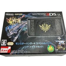 Console Nintendo 3DS LL XL Monster Hunter 4 Gore Magala preto com caixa original comprar usado  Enviando para Brazil