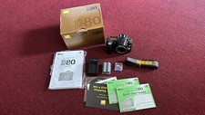 Câmera Digital SLR Nikon D80 Somente o Corpo - Preta com Extras. [Excelente] comprar usado  Enviando para Brazil