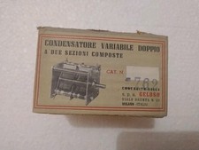 Geloso condensatore variabile usato  Italia