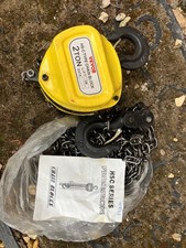 Ton chain hoist for sale  ROMSEY