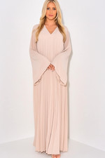 Robe longue plissée d'occasion  Cournonterral