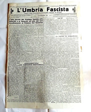0009.31 umbria fascista usato  Trecastelli