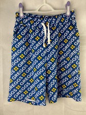 Greggs men shorts for sale  SUNDERLAND
