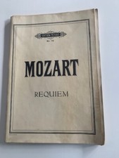 Mozart requiem klavierauszug gebraucht kaufen  Mosbach