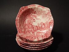 ANTICHE JOHNSON BROS 5 CIOTOLE MACEDONIA SEMI PORCELLANA DECORO COTSWOLD ROSSO, usado comprar usado ANTICHE JOHNSON BROS 5 CIOTOLE MACEDONIA SEMI PORCELLANA DECORO COTSWOLD ROSSO, usado comprar usado  Enviando para Brazil