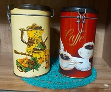 Barattoli latta vintage usato  Italia