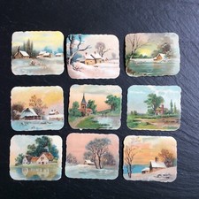 Antique chromos lot d'occasion  Expédié en Belgium