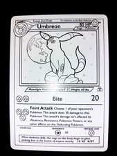 Pokemon Mendala Umbreon Neo Discovery Set Black and White Card comprar usado  Enviando para Brazil