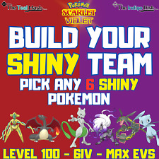 CONSTRUA UM TIME BRILHANTE ✨6IV✨ QUALQUER 6 BRILHANTE DE SUA ESCOLHA - Pokémon Scarlet & Violet comprar usado  Enviando para Brazil
