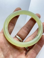 Natural jade bangle for sale  WELLINGTON