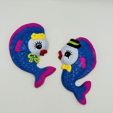 Chalkware kissing fish for sale  Easley