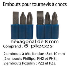 Embout tournevis frapper d'occasion  Verdun-sur-Garonne