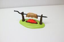 Playmobil cuspe de porco/grelha churrasqueira uso casa de bonecas pirata ocidental Astérix 70931 3794  comprar usado  Enviando para Brazil