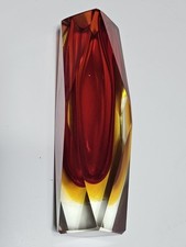 MURANO SOMMERSO VASE DIAMANT TRES BON ETAT ANCIEN VINTAGE VERRE comprar usado  Enviando para Brazil