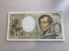 Billet 200 francs d'occasion  Villemomble