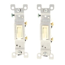 Leviton almond toggle for sale  Jamestown