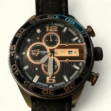 Fossil Chronograph Open Road – Lederarmband – 10 ATM, usado comprar usado  Enviando para Brazil