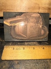 Vintage letterpress old for sale  Fitzwilliam