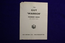 Guy warrior passenger for sale  WEST MOLESEY