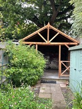Wooden gazebo tiled for sale  HAVANT