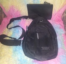 Cute black crossbody for sale  Edgewood